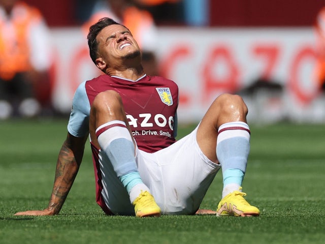 Philippe Coutinho in action for Aston Villa on August 13, 2022