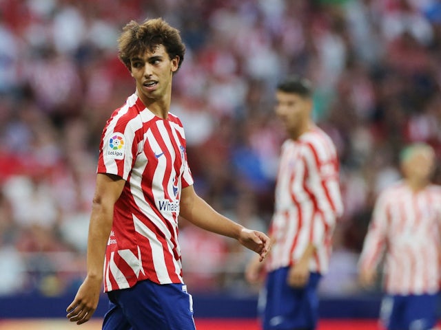 Joao Felix in action for Atletico Madrid on August 21, 2022