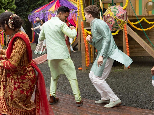 Imran and Tom on Hollyoaks on August 25, 2022