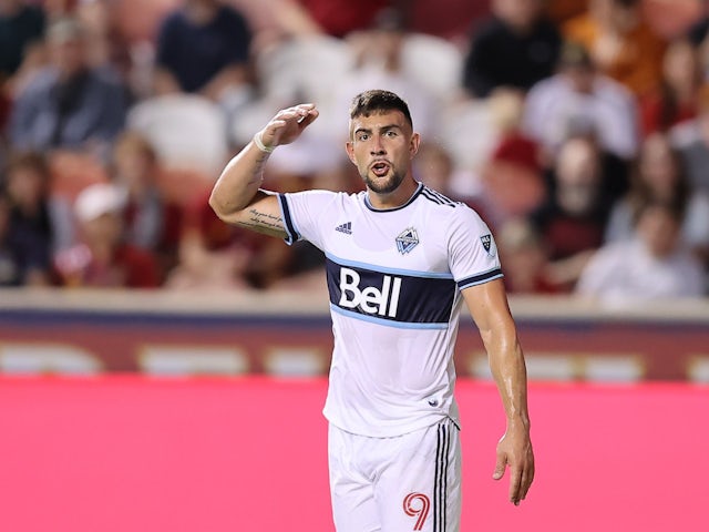 Lucas Cavallini in action for Vancouver Whitecaps on August 20, 2022