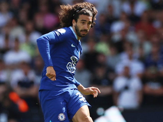 Marc Cucurella in action for Chelsea on August 21, 2022