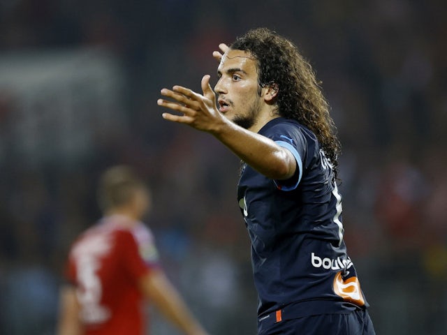 Matteo Guendouzi in action for Marseille on August 14, 2022