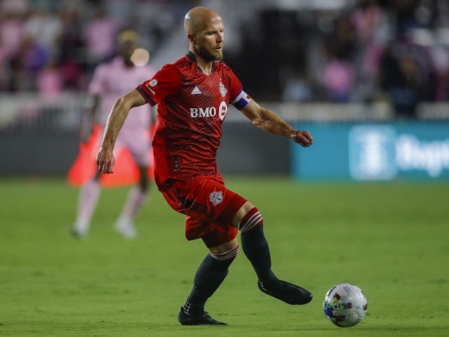 Michael Bradley in action for Toronto FC on August 20, 2022