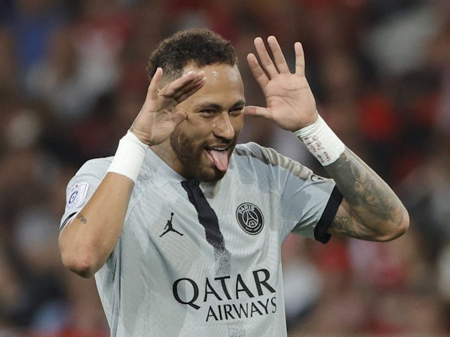 PSG's Neymar out to end scoreless record against Brest