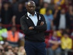 Crystal Palace boss Patrick Vieira "really pleased" with Liverpool draw