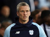 Cardiff City manager Steve Morison on August 17, 2022
