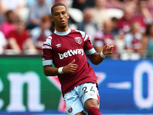Thilo Kehrer in action for West Ham United on August 21, 2022