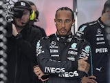 Lewis Hamilton pictured on August 27, 2022
