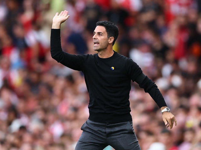 Arsenal manager Mikel Arteta on August 27, 2022