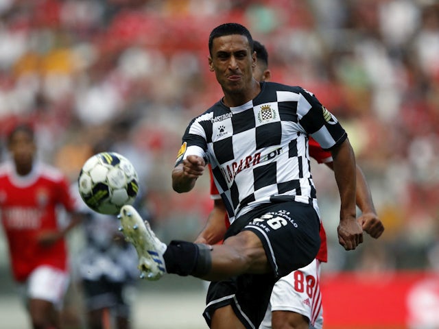 Rodrigo Abascal in action for Boavista on August 27, 2022