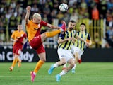 Victor Nelsson in action for Galatasaray in April 2022.