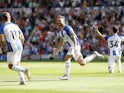Brighton & Hove Albion's Alexis Mac Allister celebrates scoring a disallowed goal on September 4, 2022