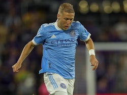 Anton Tinnerholm in action for New York City on August 28, 2022