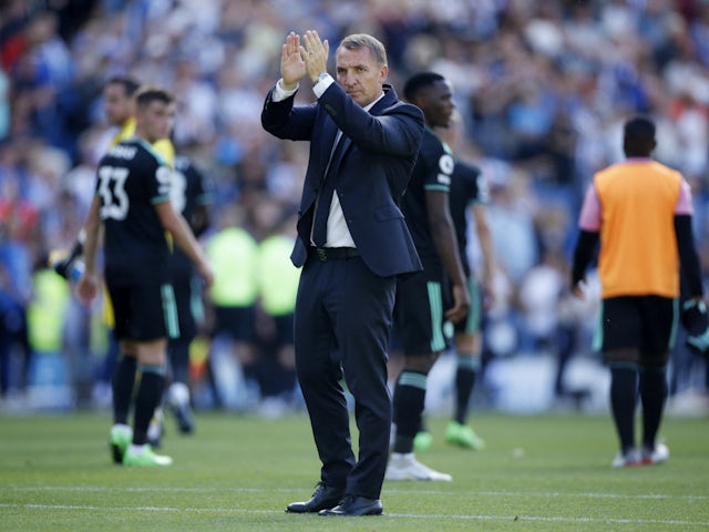 Rodgers: 'Myself, Leicester board remain on same page'