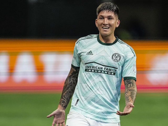 Franco Ibarra in action for Atlanta United on August 28, 2022