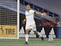 Javier Hernandez celebrates scoring for Los Angeles Galaxy on August 28, 2022