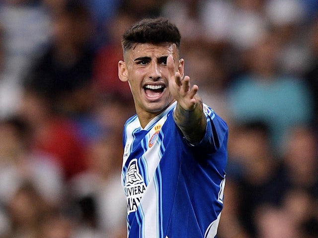 Ruben Sanchez in action for Espanyol on August 28, 2022