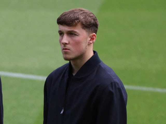 Tottenham Hotspur midfielder Alfie Devine pictured in May 2022