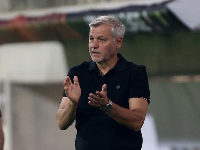 Rennes manager Bruno Genesio on September 8, 2022
