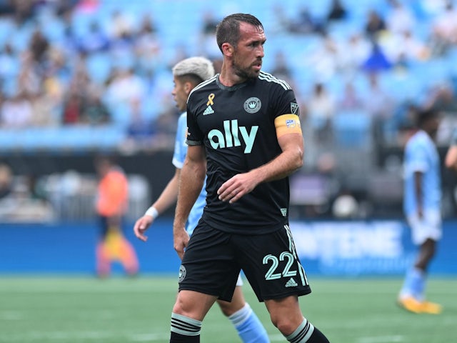 Christian Fuchs in action for Charlotte FC on September 10, 2022