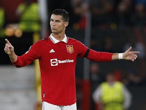 Cristiano Ronaldo in action for Manchester United on September 8, 2022