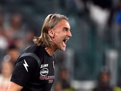 Salernitana coach Davide Nicola on September 11, 2022