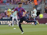 Barcelona midfielder Gavi pictured in August 2022