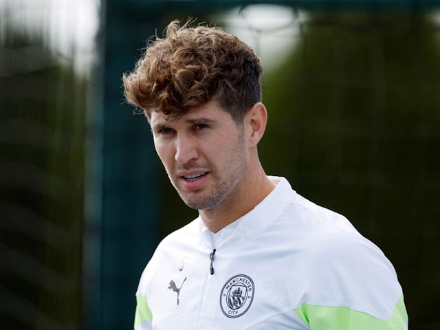Man City's John Stones absent from training ahead of Man United clash