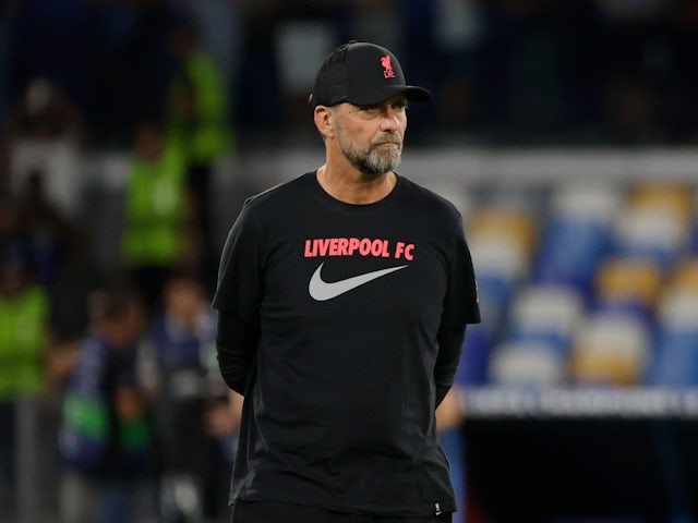 Una foto del entrenador del Liverpool, Jurgen Klopp, el 7 de septiembre de 2022