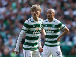 Celtic's Kyogo Furuhashi in action on July 31, 2022