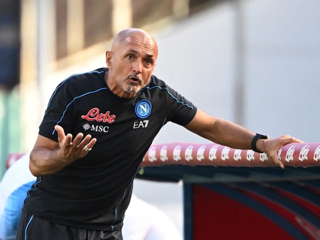 Napoli boss Luciano Spalletti on September 10, 2022