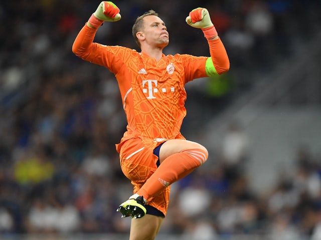 Manuel Neuer in action for Bayern Munich on September 7, 2022