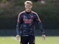 Martin Odegaard during Arsenal training on September 7, 2022
