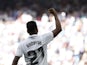 Rodrygo celebrates scoring for Real Madrid on September 11, 2022