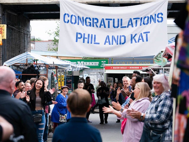 Congratulations Phil and Kat on EastEnders on September 12, 2022
