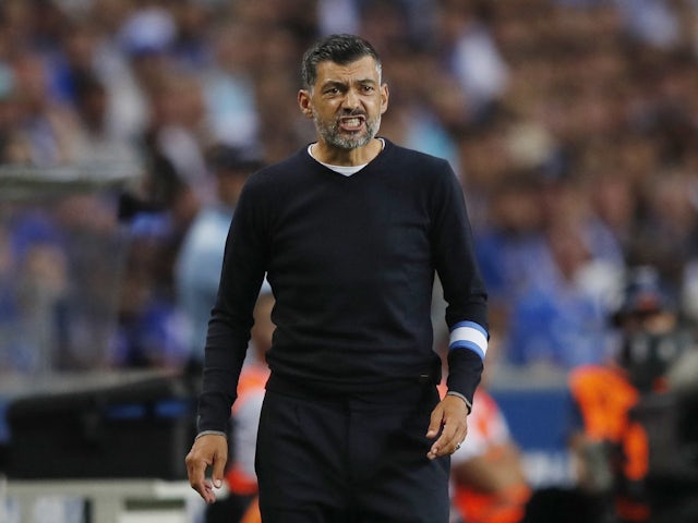 Porto boss Sergio Conceicao on September 10, 2022