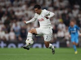 Son Heung-min in action for Tottenham Hotspur on September 7, 2022