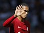 Liverpool's Virgil van Dijk gestures to the fans after the match in August, 2022