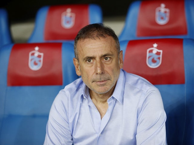 Huấn luyện viên Trabzonspor Abdullah Avci vào ngày 15 tháng 9 năm 2022