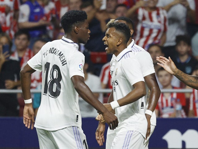 Real Madrid extend 100% winning record with victory over Atletico