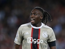 Calvin Bassey in action for Ajax on September 13, 2022