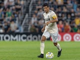 Carlos Vela in action for Los Angeles FC on September 13, 2022