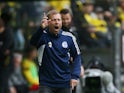 Schalke boss Frank Kramer on September 17, 2022