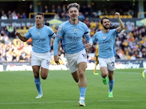 Grealish credits Guardiola after scoring in win over Wolves