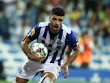 Mehdi Taremi celebrates scoring for Porto on September 17, 2022