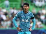 Son Heung-min in action for Tottenham Hotspur on September 13, 2022