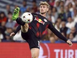 Timo Werner in action for RB Leipzig on September 14, 2022