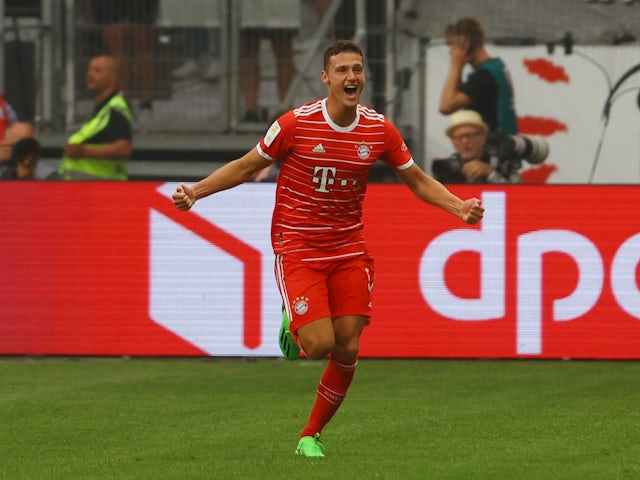 Bayern Munich defender Benjamin Pavard on August 5, 2022