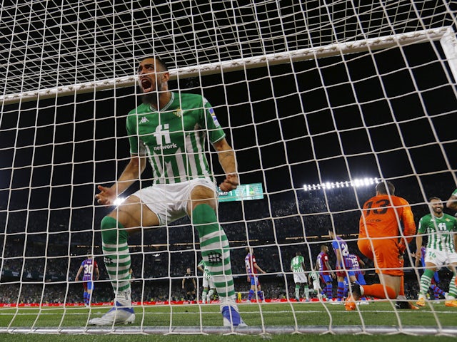 Real Betis forward Borja Iglesias spotted in May 2022