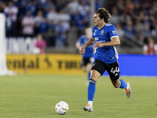 Cade Cowell in action for San Jose Earthquakes on September 24, 2022